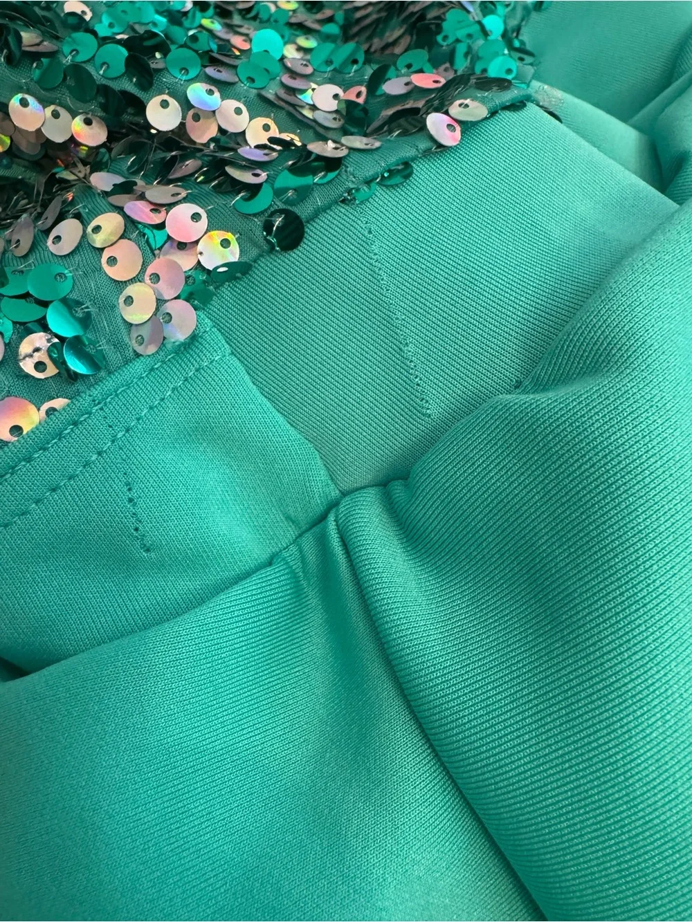 Weissman Took The Night  sparkling costume dance  dress size LC
